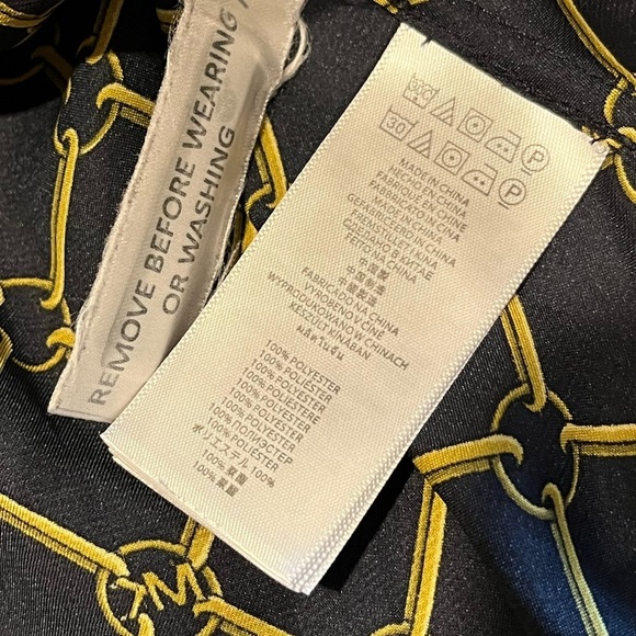 💙 Chain Print Blouse - Michael Kors - XS - Picture 3 of 8